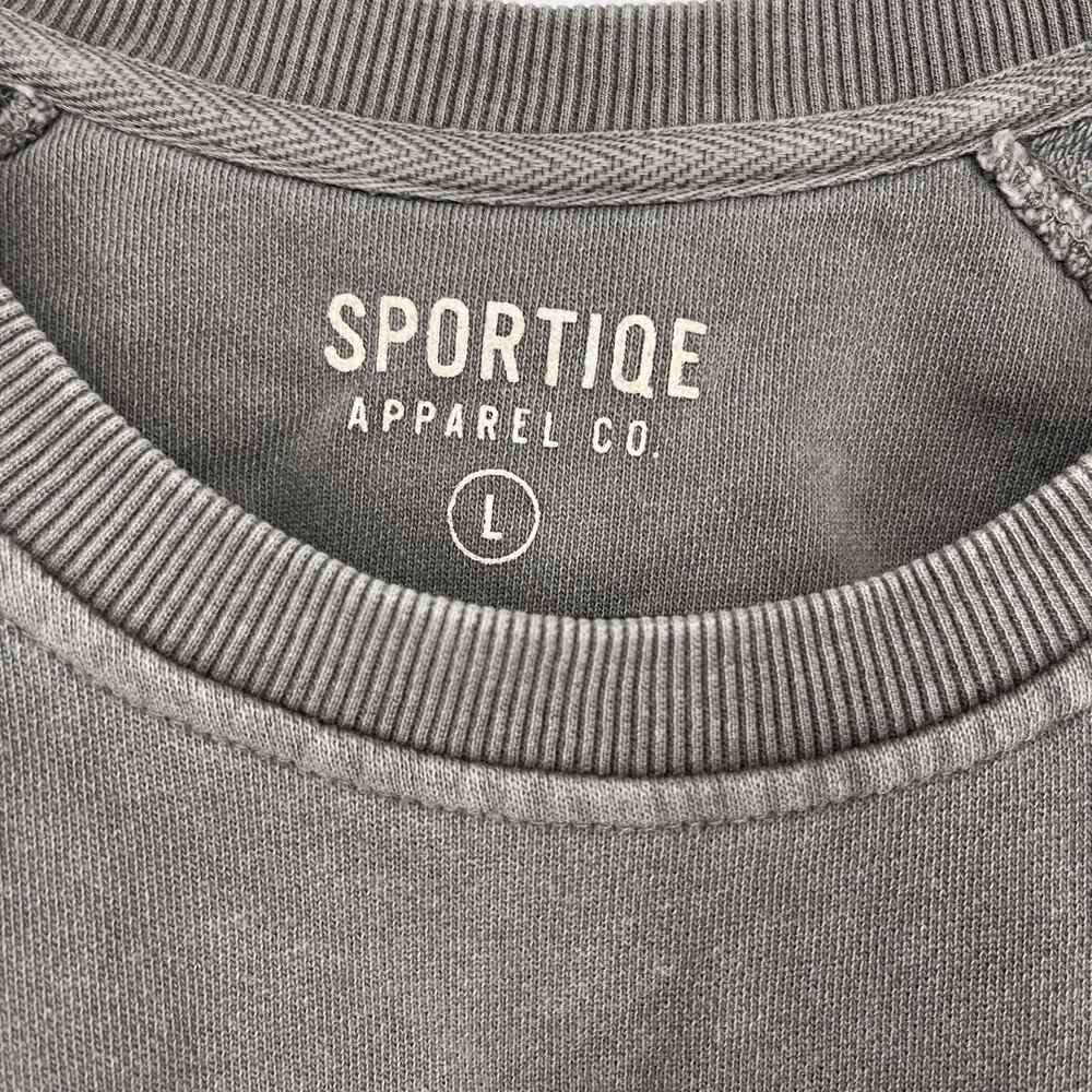 Sportique Rip City Portland Gray Crewneck Sweatshirt Oversized Women's Large - Picture 4 of 7